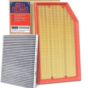 OIFILLIO Engine & Cabin Air Filter for Wrangler 2.0L/3.6L (2018-2025), Gladiator